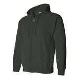 18600 Gildan Heavy Blend™ Full-Zip Hooded Sweatshirt Forest