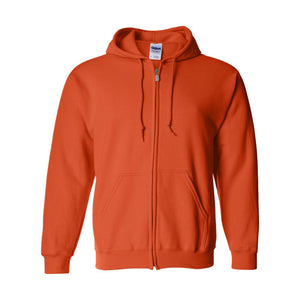 18600 Gildan Heavy Blend™ Full-Zip Hooded Sweatshirt Orange