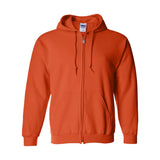 18600 Gildan Heavy Blend™ Full-Zip Hooded Sweatshirt Orange