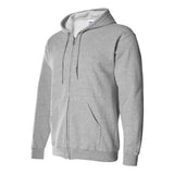 18600 Gildan Heavy Blend™ Full-Zip Hooded Sweatshirt Sport Grey