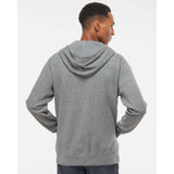 AFX4000Z Independent Trading Co. Full-Zip Hooded Sweatshirt Gunmetal Heather