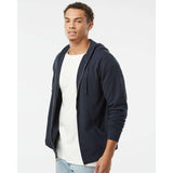 AFX4000Z Independent Trading Co. Full-Zip Hooded Sweatshirt Navy