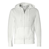 AFX4000Z Independent Trading Co. Full-Zip Hooded Sweatshirt White