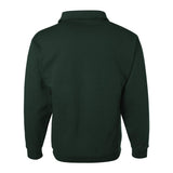 4528MR JERZEES Super Sweats NuBlend® Quarter-Zip Cadet Collar Sweatshirt Forest Green