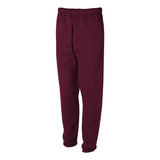 4850MR JERZEES Super Sweats NuBlend® Sweatpants with Pockets Maroon