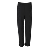 974MPR JERZEES NuBlend® Open-Bottom Sweatpants with Pockets Black