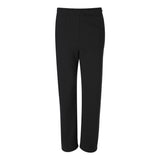 974MPR JERZEES NuBlend® Open-Bottom Sweatpants with Pockets Black