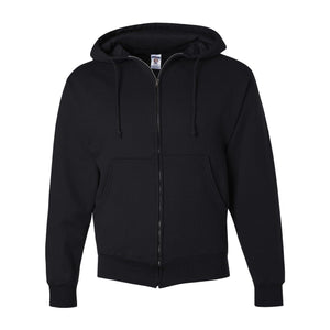 4999MR JERZEES Super Sweats NuBlend® Full-Zip Hooded Sweatshirt Black