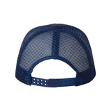 VC700 Valucap Foam Mesh-Back Trucker Cap Navy/ Navy