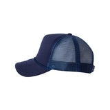 VC700 Valucap Foam Mesh-Back Trucker Cap Navy/ Navy