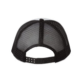 VC700 Valucap Foam Mesh-Back Trucker Cap White/ Black