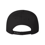 8869 Valucap Five-Panel Twill Cap Black