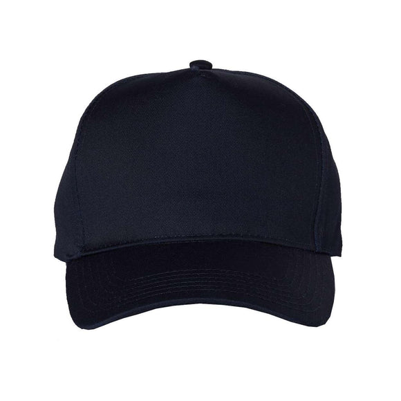 8869 Valucap Five-Panel Twill Cap Navy