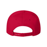 8869 Valucap Five-Panel Twill Cap Red