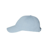 VC300A Valucap Adult Bio-Washed Classic Dad Hat Baby Blue