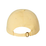 VC300A Valucap Adult Bio-Washed Classic Dad Hat Butter