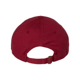 VC300A Valucap Adult Bio-Washed Classic Dad Hat Cardinal