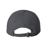 VC300A Valucap Adult Bio-Washed Classic Dad Hat Charcoal