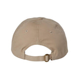 VC300A Valucap Adult Bio-Washed Classic Dad Hat Khaki