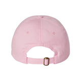 VC300A Valucap Adult Bio-Washed Classic Dad Hat Light Pink