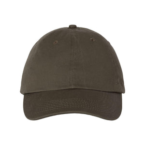 VC300A Valucap Adult Bio-Washed Classic Dad Hat Olive