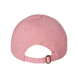 VC300A Valucap Adult Bio-Washed Classic Dad Hat Pink