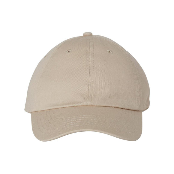 VC300A Valucap Adult Bio-Washed Classic Dad Hat Stone