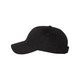 VC200 Valucap Brushed Twill Cap Black