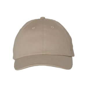 VC200 Valucap Brushed Twill Cap Khaki