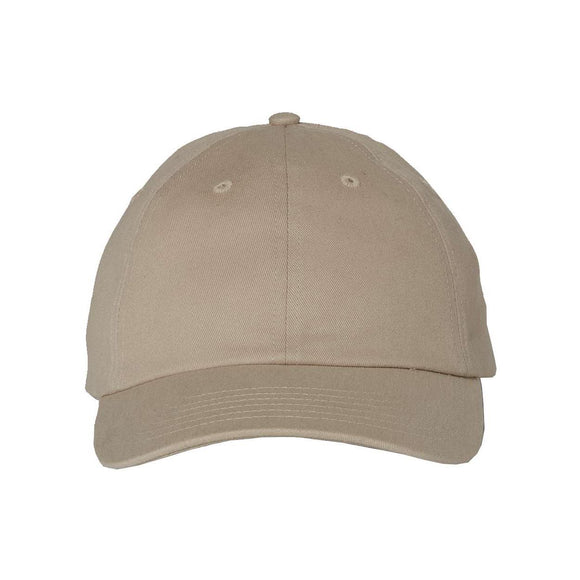 VC200 Valucap Brushed Twill Cap Khaki