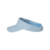 VC500 Valucap Bio-Washed Visor Baby Blue