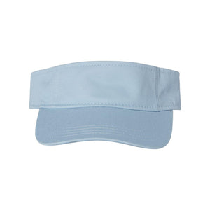 VC500 Valucap Bio-Washed Visor Baby Blue