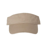 VC500 Valucap Bio-Washed Visor Khaki