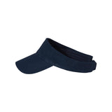 VC500 Valucap Bio-Washed Visor Navy