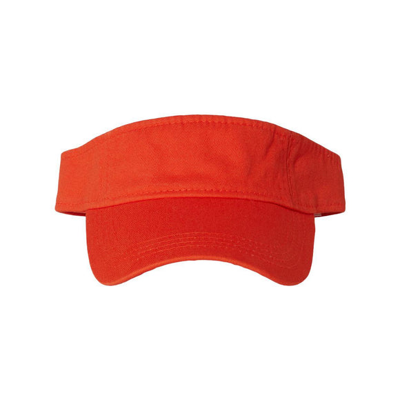 VC500 Valucap Bio-Washed Visor Orange