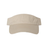 VC500 Valucap Bio-Washed Visor Stone