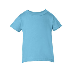 3401 Rabbit Skins Infant Cotton Jersey Tee Aqua