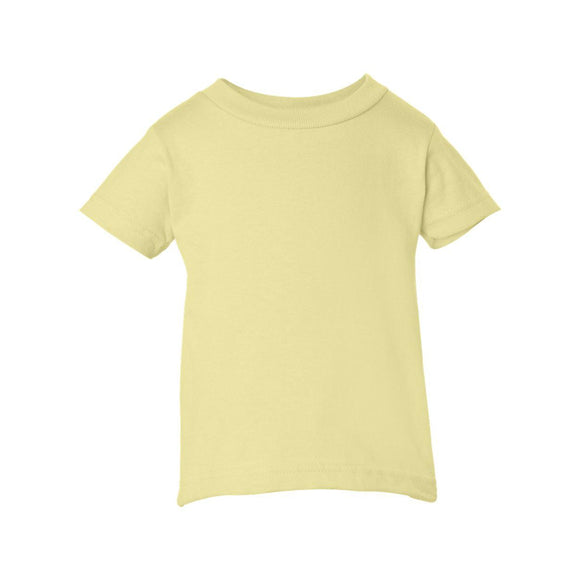 3401 Rabbit Skins Infant Cotton Jersey Tee Banana