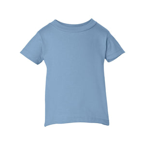 3401 Rabbit Skins Infant Cotton Jersey Tee Light Blue