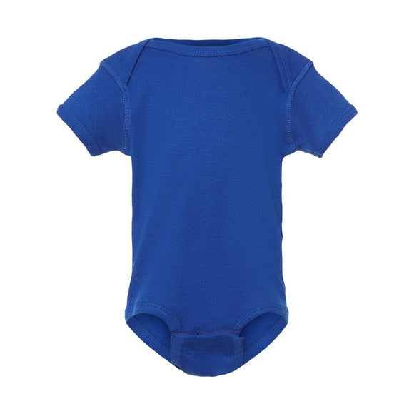 4400 Rabbit Skins Infant Baby Rib Bodysuit Royal