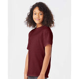 5370 Hanes Ecosmart™ Youth T-Shirt Maroon