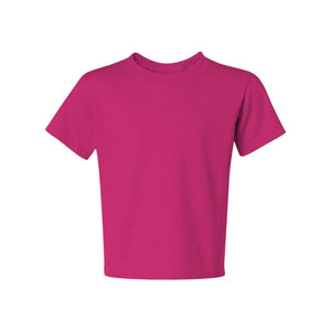 29BR JERZEES Dri-Power® Youth 50/50 T-Shirt Cyber Pink