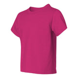 29BR JERZEES Dri-Power® Youth 50/50 T-Shirt Cyber Pink