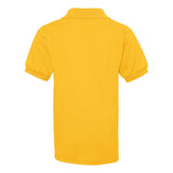 437YR JERZEES SpotShield™ Youth 50/50 Polo Gold