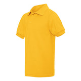 437YR JERZEES SpotShield™ Youth 50/50 Polo Gold