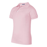 437YR JERZEES SpotShield™ Youth 50/50 Polo Pink