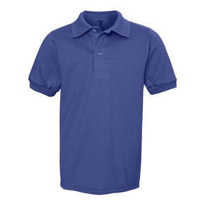 437YR JERZEES SpotShield™ Youth 50/50 Polo Royal