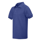 437YR JERZEES SpotShield™ Youth 50/50 Polo Royal