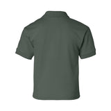 8800B Gildan DryBlend® Youth Jersey Polo Forest Green