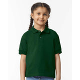 8800B Gildan DryBlend® Youth Jersey Polo Forest Green